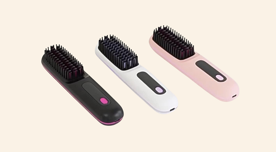 GlossyGo™ Bärbar Styling Borste